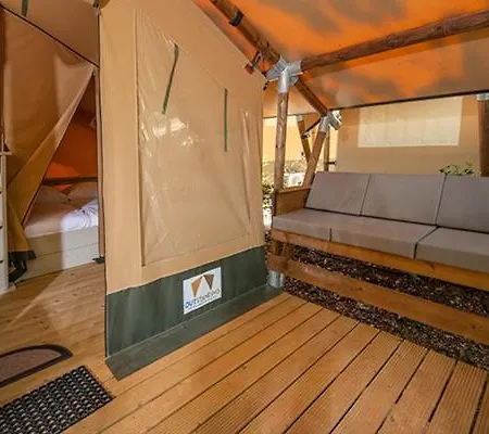 Eurocamp Tents At Polari Holiday park *